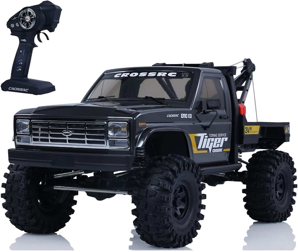 Toucan RC Hobby CORSSRC Emo X3 4WD 1/8 RC Rescue Towing Car 4x4 Remote Control Crawler Cars