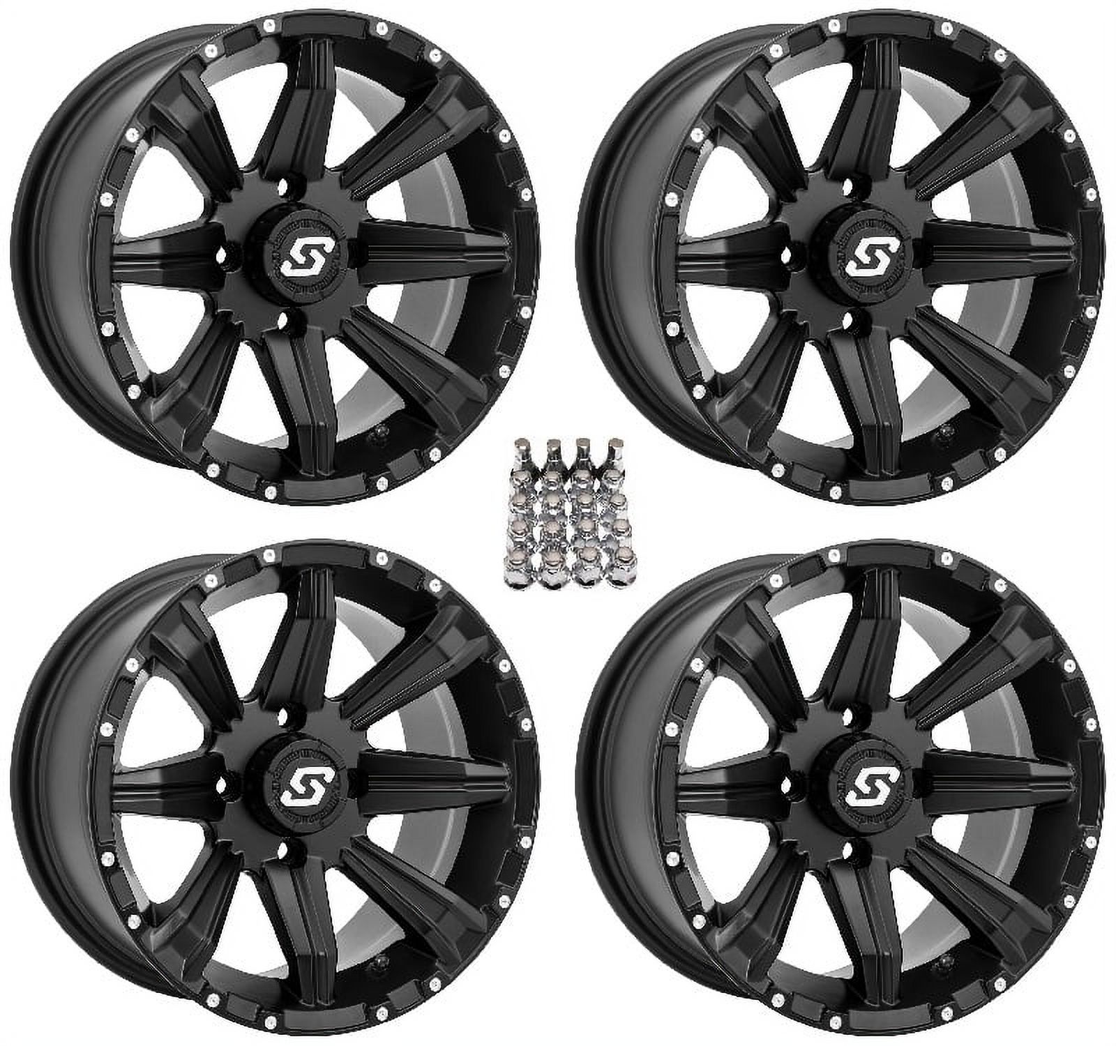 Sedona Sparx ATV Wheels/Rims Black 14