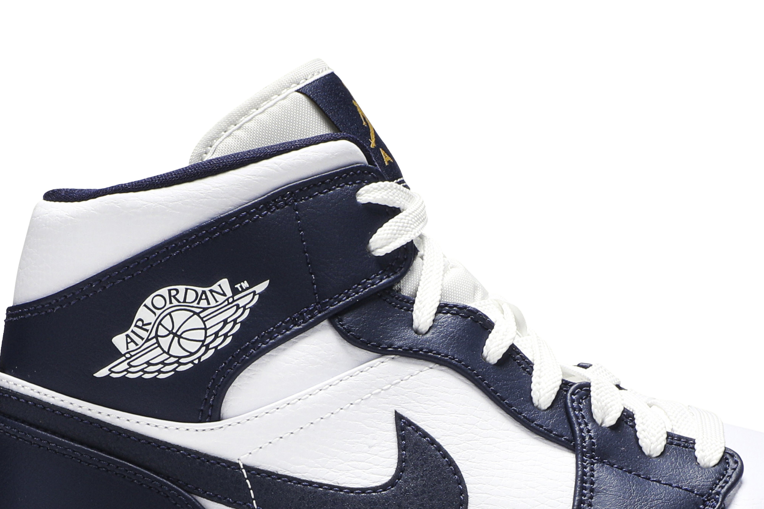 Air Jordan 1 Mid 'Obsidian' 554724-174