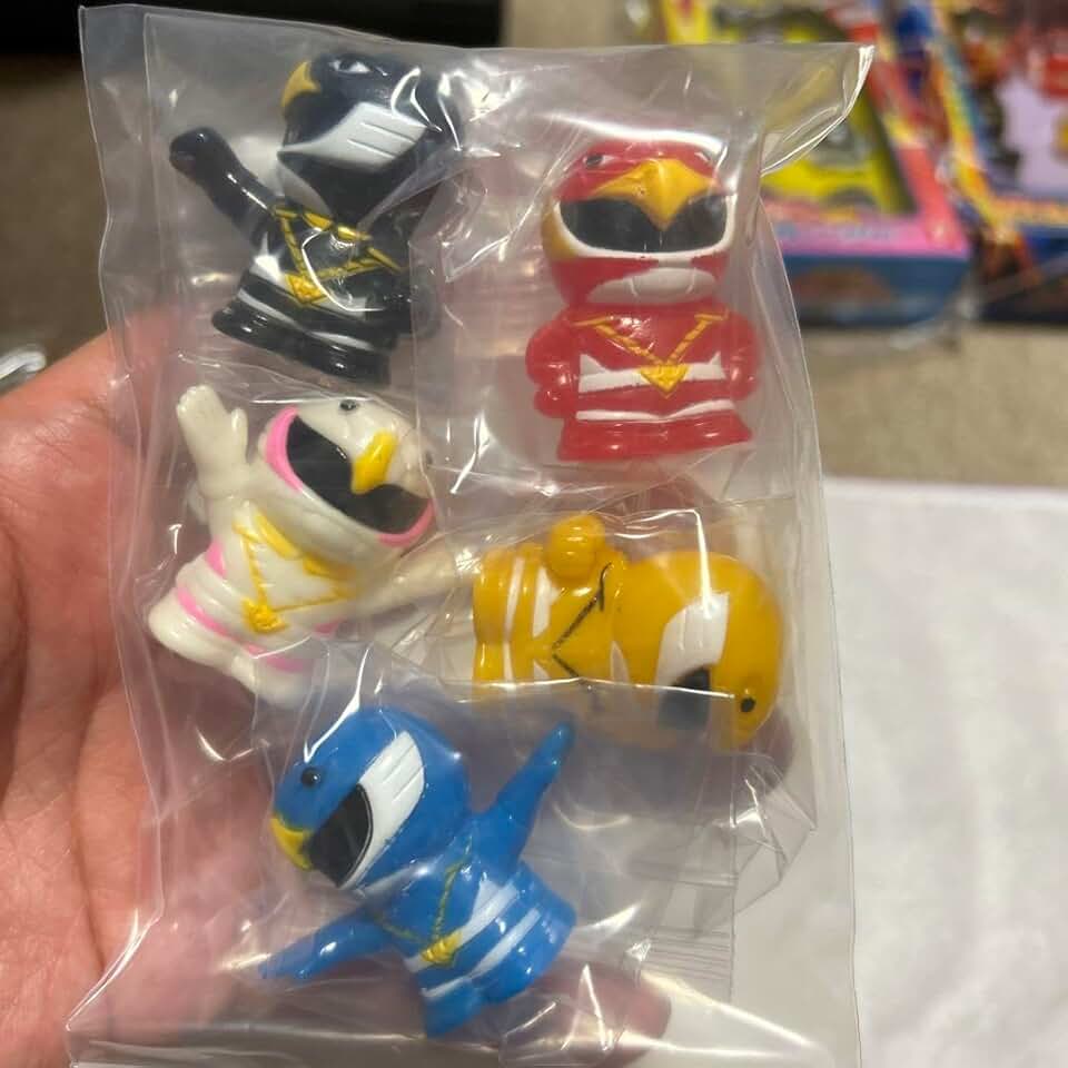 Torijin Sentai Jet Man Soft Vinyl Finger Puppets 5 Types