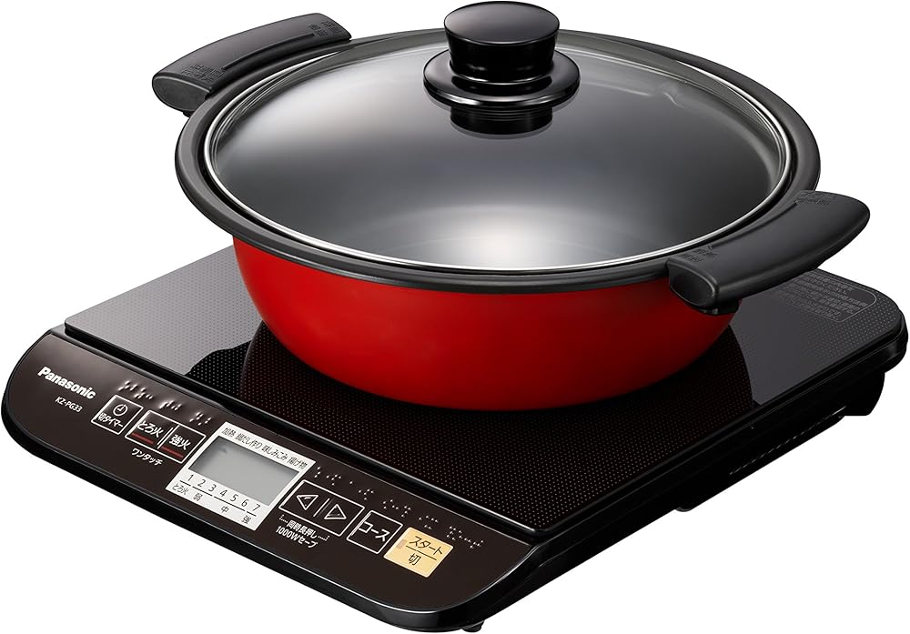 IH cooker black With pot KZ-PG33-K