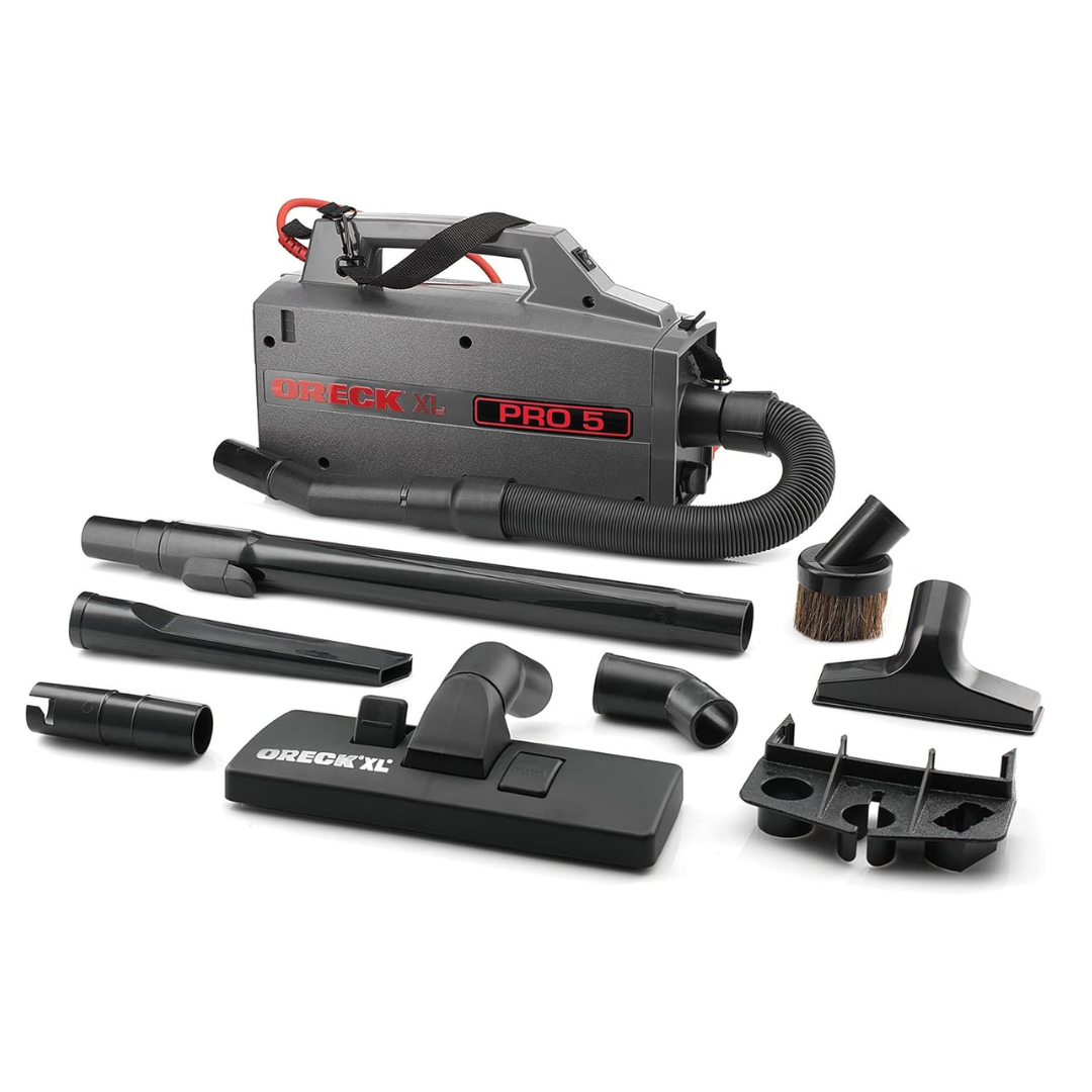 ORECK COMMERCIAL XL Pro 5 Super Compact Canister Bagged Vacuum Cleaner