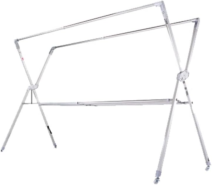 Hanger for Drying Floor-to-Ceiling Stainless Steel Hangers Folding Indoor Balcony Clothes Drying Rod Rustproof Multifunctional Telesbar Coat Rack Sturdy Durable/with Shoe Rack/14302430