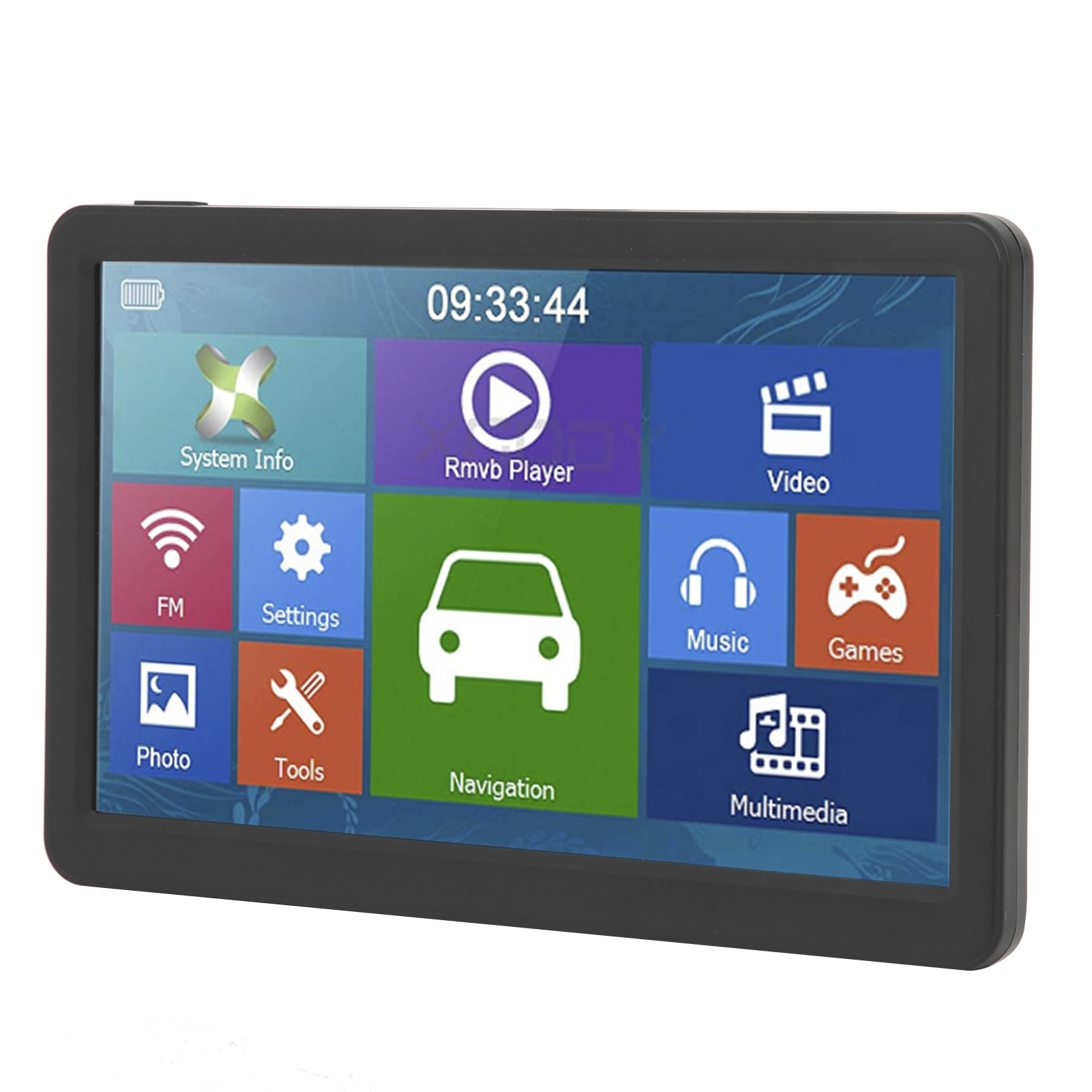 GPS Navigation, Car Navigator 9in Touch Screen Voice Prompt For Car For Truck For Lorry
