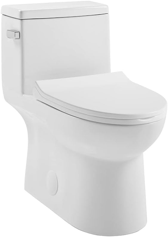 Swiss Madison SM-1T125 Daxton One Piece Elongated Toilet 1.28 GPF