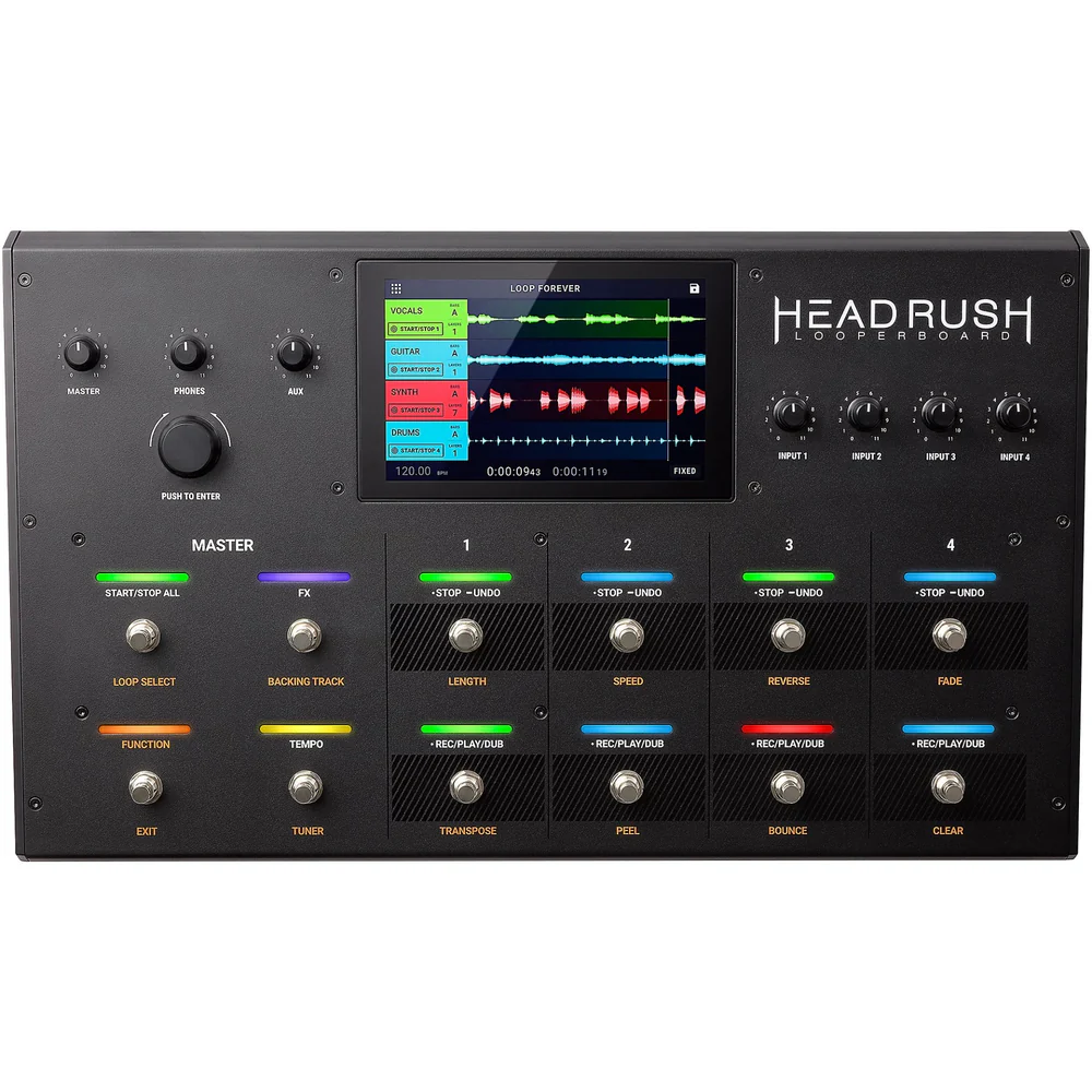 HeadRush LOOPERBOARD Multi Effects Processor HeadRush LOOPERBOARD Multi Effects Processor