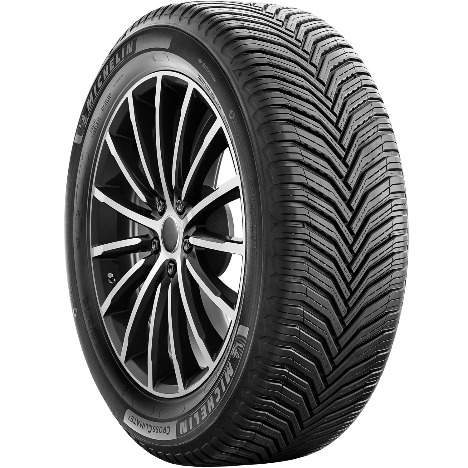 Michelin CrossClimate2 All-Season 245/50R20 102V Tire