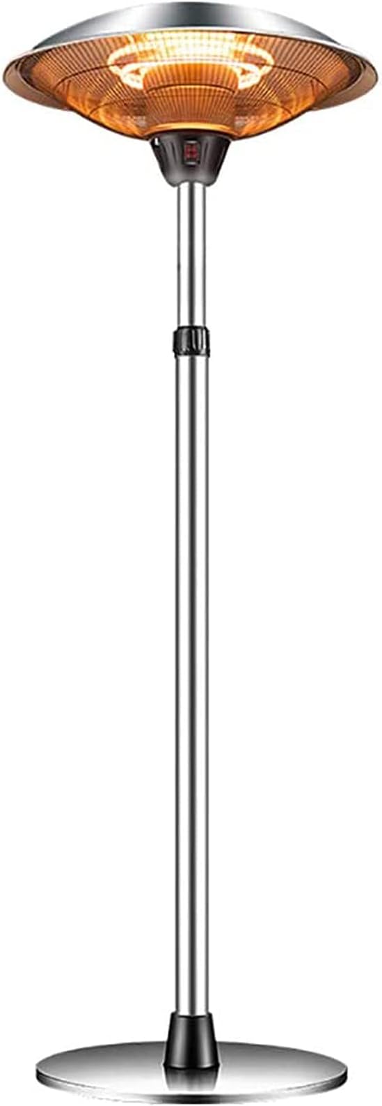 NaoSIn-Ni Patio Heater, Electric Outdoor Heater, Freestanding Indoor Heater for Garden, Outdoor/Indoor, Quiet Operation,Dust & Waterproof IP44,3000w