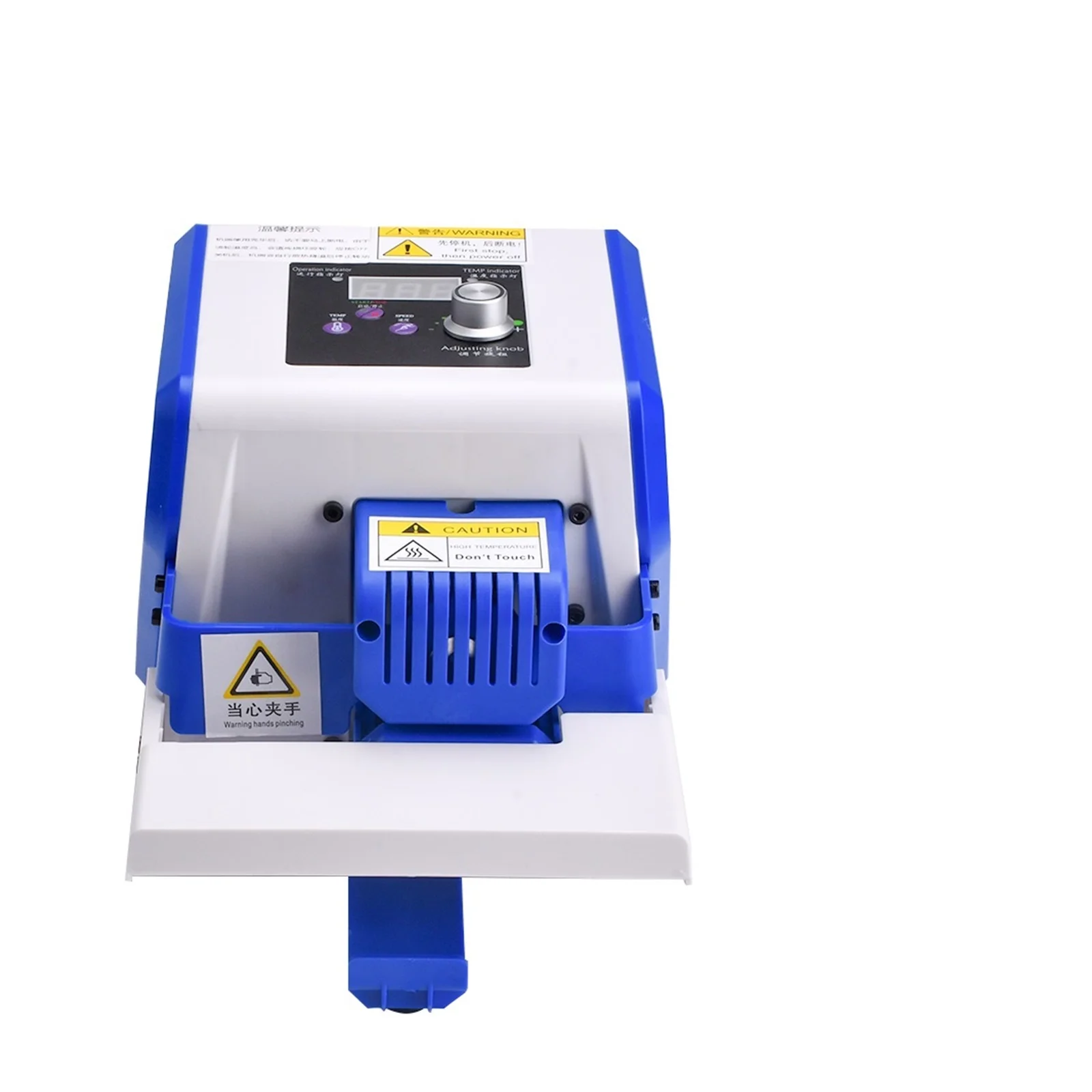 300W Industrial Grade Lightweight Roller Temperature Control Quick Sealing Machine 50Hz Sealer