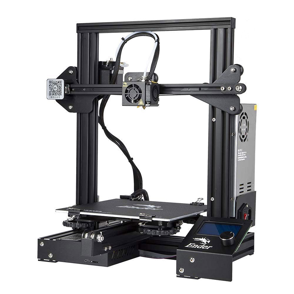 Creality Ender 3 3D Printer Fully Open Source with Resume Printing Function Printing Size 220x220x250mm Aluminum Black