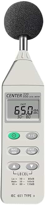 SSEYL CENTER320 Portable Digital Noise Tester Sound Level Meter CENTER-320