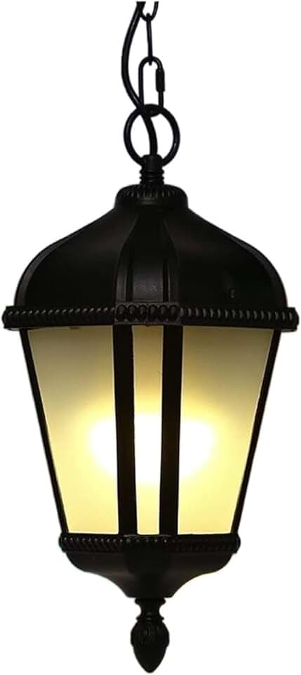 Simple Black E27 Lamp, Alumioutdoor Ceiling Light, Decoration Chandelier Lighting,Chandelier Ceiling Fixtures/Default
