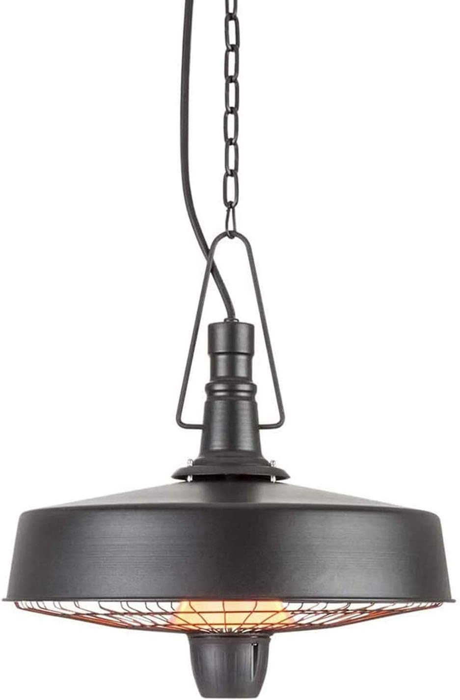 2500W Outdoor Hanging Infrared Radiant Heater, Electric Patio Heater, Easy Control for Outdoor/Indoor Balcony Use