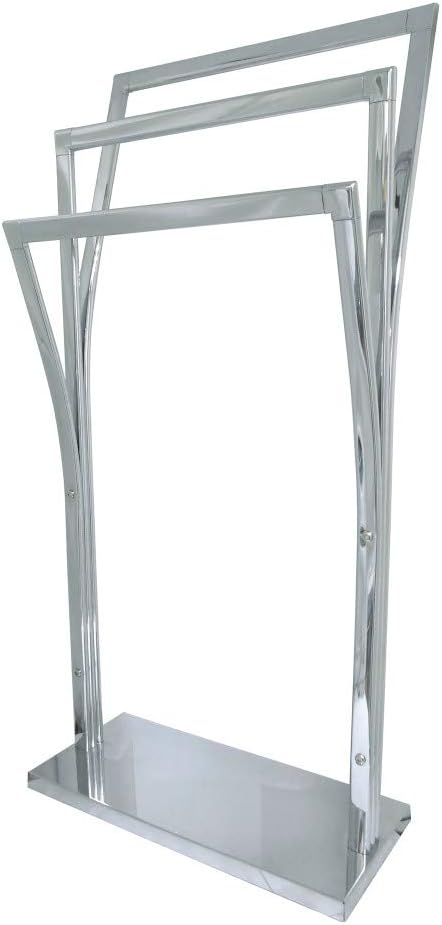 Kingston Brass SCC3301 Edenscape Freestanding Towel-Rack, Polished Chrome