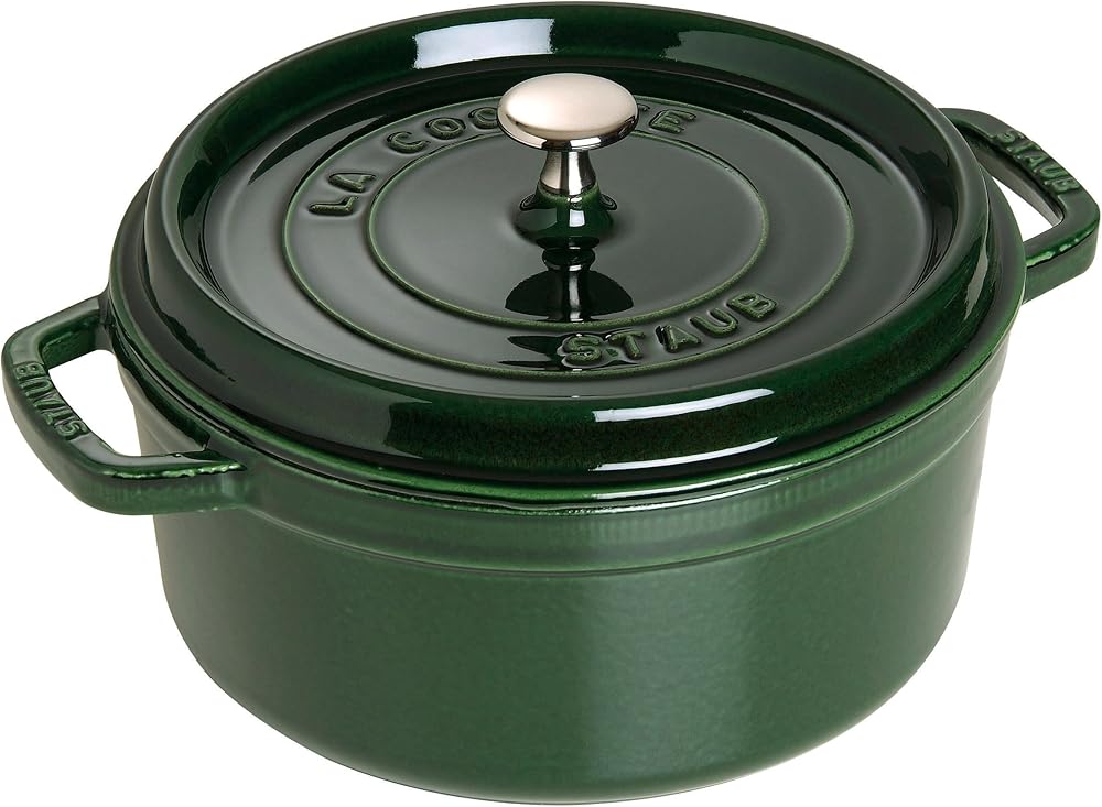 Staub Round 5qt. Cocotte in Basil