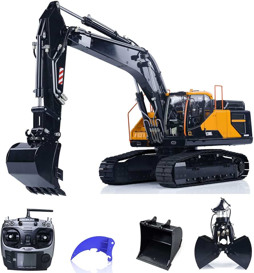 1/14 1/14 2.4G Remote Control Hydraulic Excavator E380 RC Diggers Assembled Model for Adult Hobby