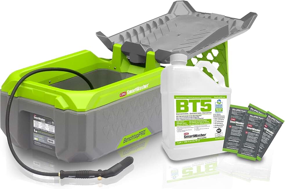 CRC SmartWasher BenchtopPRO Bioremidiating Parts Washer, 1000872