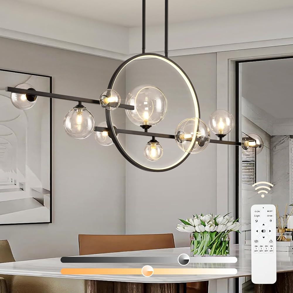 10 Lights Modern Pendant light Fixtures, 54