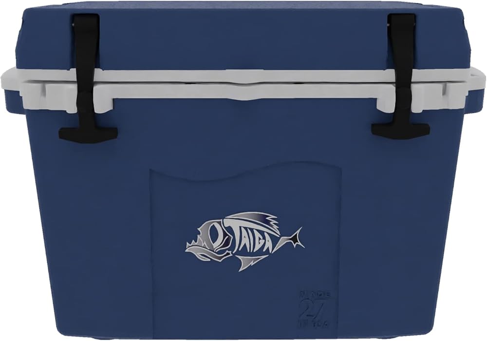 Taiga Coolers Original Hard Cooler, 27 Quart, Blue, 1 Count