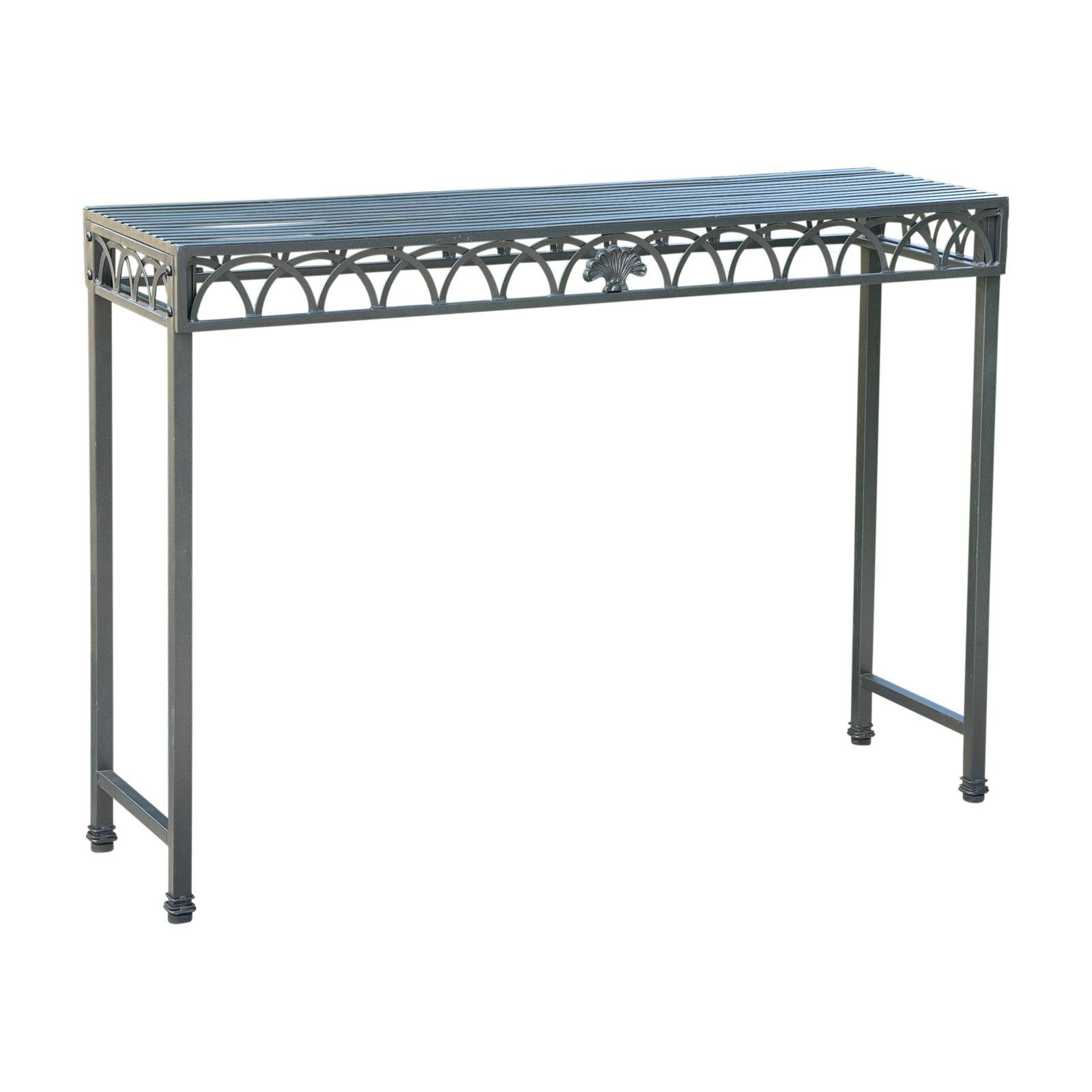International Caravan Segovia Iron Indoor/Outdoor Console Table