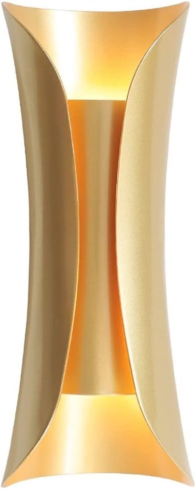 LED Wall Light Indoor 2xE27 Socket Wall Sconce丨Modern Minimalist Wall Wash Lights丨Aluminium Wall Lamps for Living Room Bedroom Bathroom Hallway Gallery Picture Display Lighting