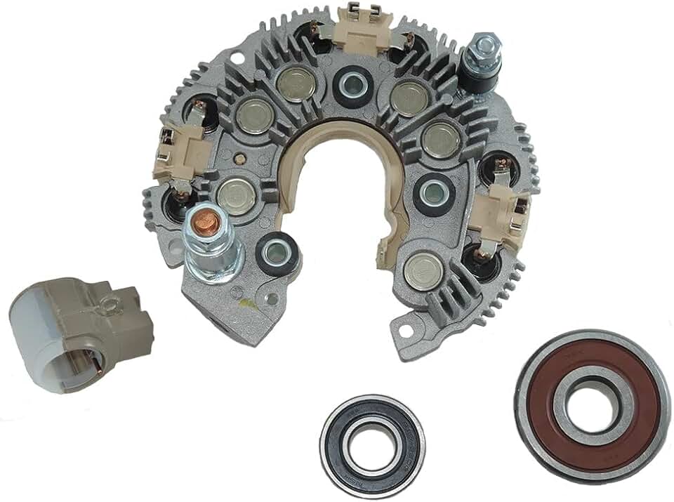 Balmar Offshore Repair Kit AT Series 200AMP 12V includes Bearings, Brushes, Rectifier