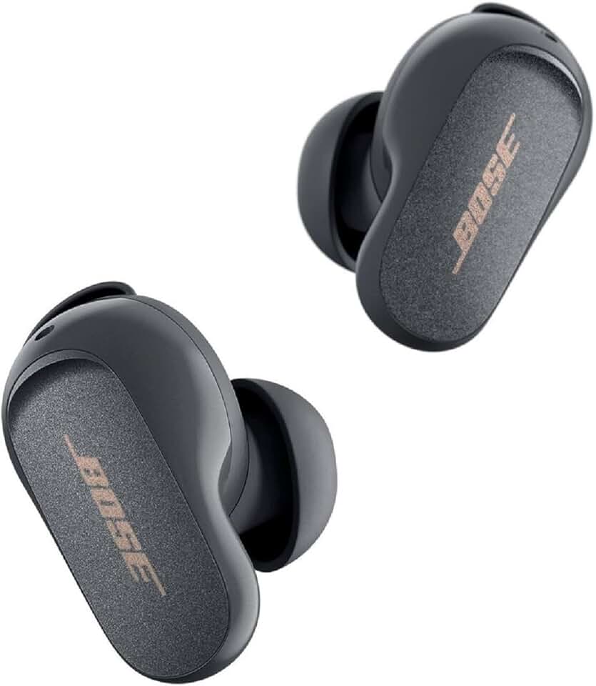 Bose QuietComfort Earbuds II, Wireless, Bluetooth, Proprietary Active Noise Cancelling Technology In-Ear Headphones with Personalized Noise Cancellation & Sound, Eclipse Grey - Limited Edition