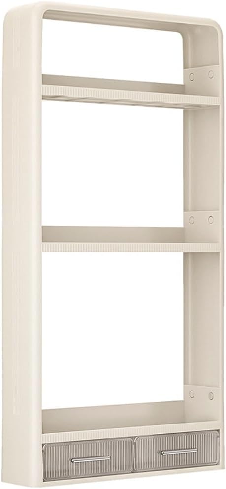 Kitchen Storage Rack Non Perforated Storage Rack Wall Mounted Multifunctional, 40*10*70.5cm