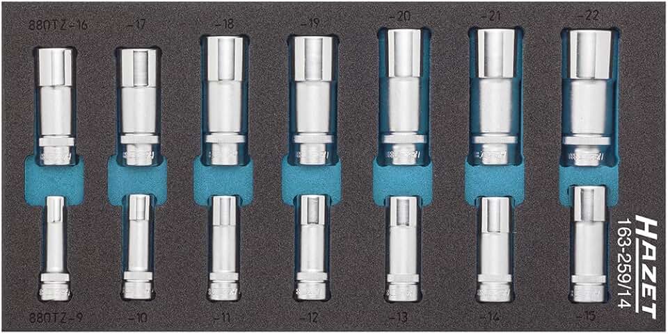 Hazet 163-259/14 12-Point socket set