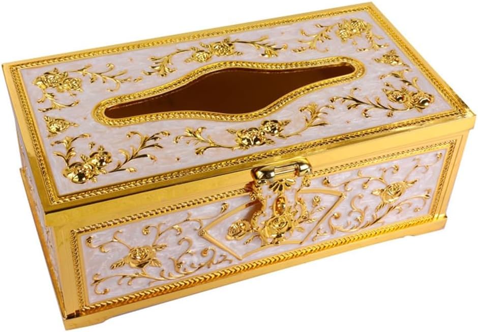 Zinc Alloy Creative Paper Box European Living Room Toilet Household Tissue Box Hotel Club(Color:Gray)