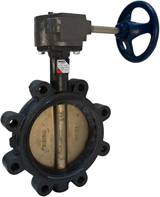 NIBCO LD30005 8 250PSI ALUM BRZ EPDM GEAR OP