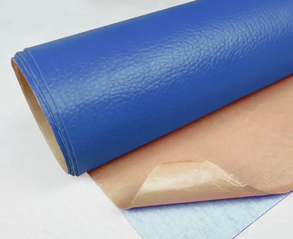 Leather Repair Patch,Self Adhesive Leather Repair Tape for Damaged Leather Furniture, Sofa Seating,Car Seats, Leather Goods (Blue,118x50 inch)