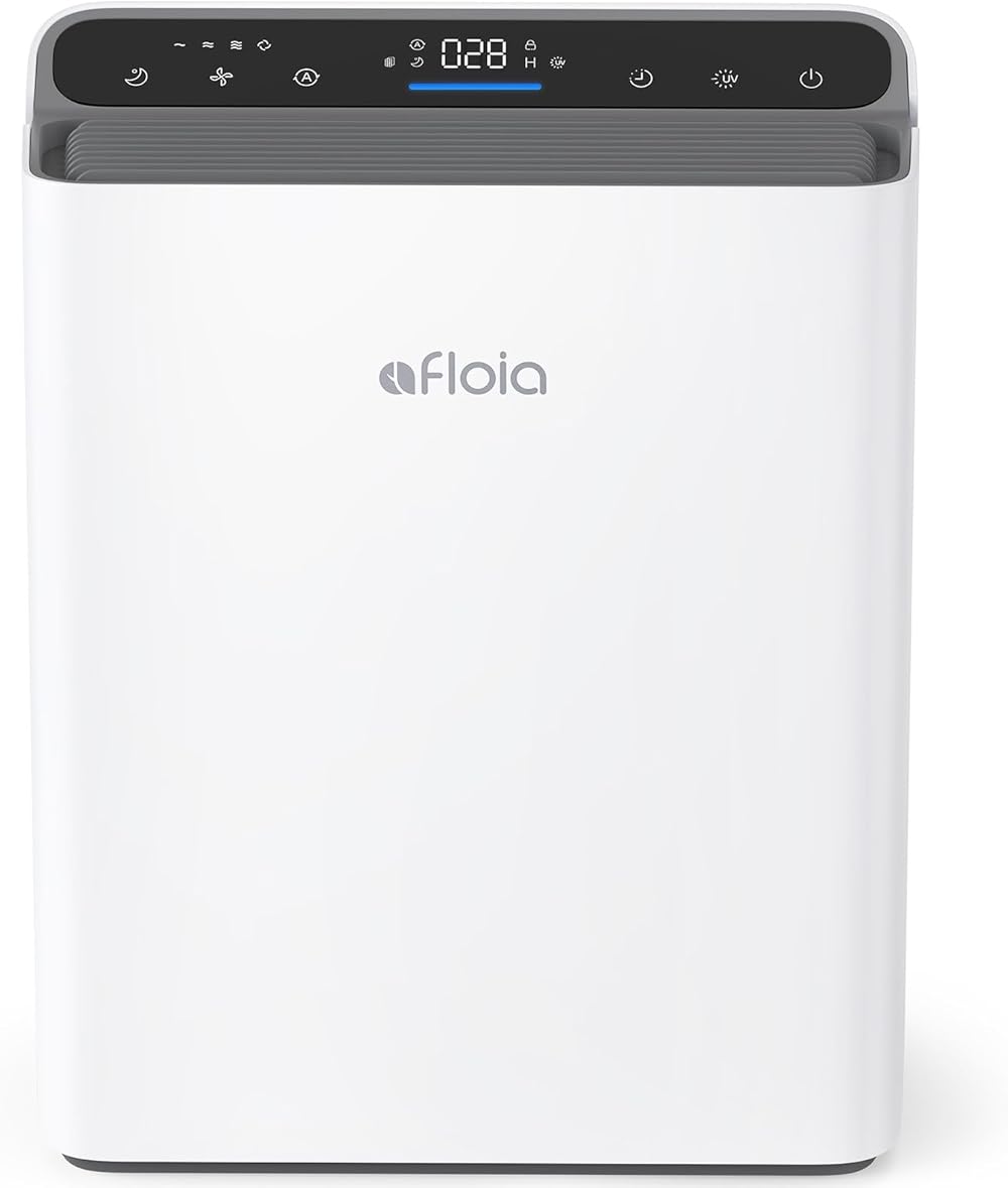 Afloia Air Purifiers, H13 True HEPA Filter with Air Quality Sensor & Auto Mode