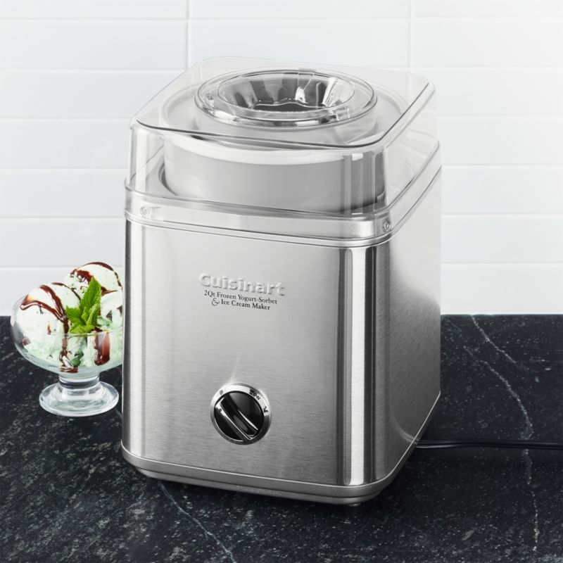 Cuisinart ® Pure Indulgence ™ 2-Qt. Frozen Yogurt, Sorbet and Ice Cream Maker