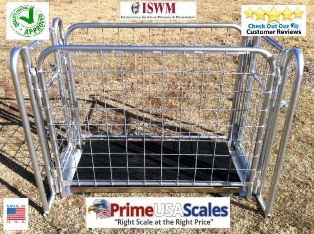 600 lb Livestock Vet scale Veterinary Scale Hog Scale Sheep Scale and Goat Scale