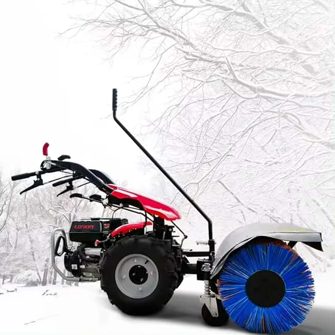 Professional-Grade Rotary Brush snowplows are Perfect for Streets and driveways, Providing Excellent Performance in Winter Weather