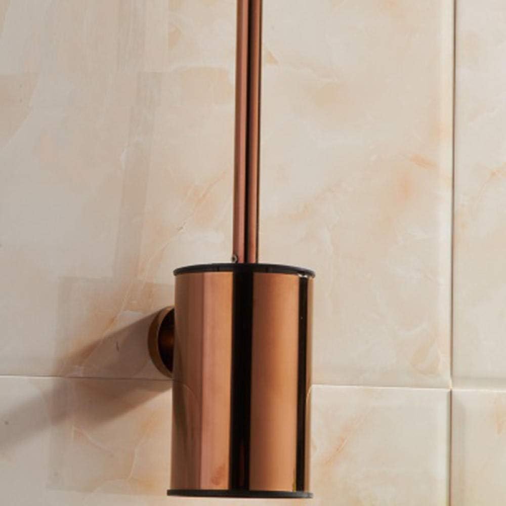 Brush Rose Gold Wall Mounted Toilet Brush Holder Toilet Brush Holder Chrome/Orb/Golden Toilet Brush Set 304 Stainless Steel Toilet Brush Holder-Gold Commemoration Day