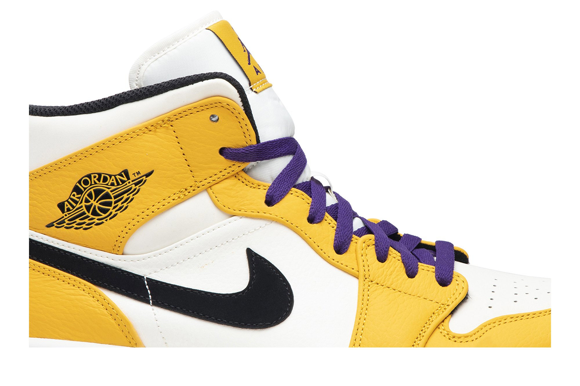 Air Jordan 1 Mid 'Lakers' 852542-700
