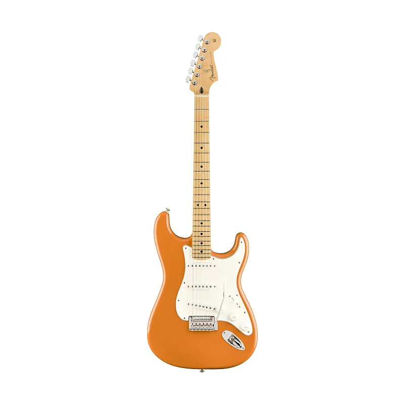 Fender Player Stratocaster Electric Guitar, Maple FB, Capri Orange