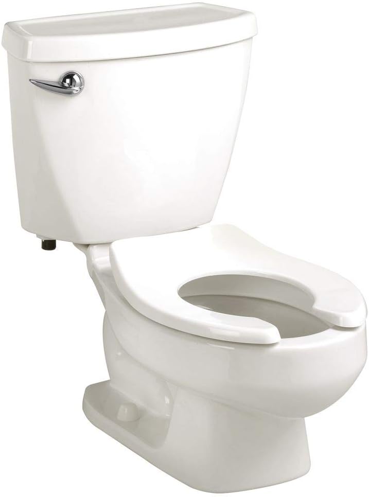 American Standard 2315228.020 Baby Devoro FloWise 10 Inch High Round Front Toilet (Seat is Sold Separately), 1.28 GPF, White