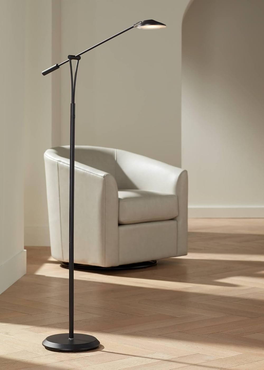 360 Lighting Arnie Traditional Industrial Pharmacy Light Floor Lamp Standing LED 62