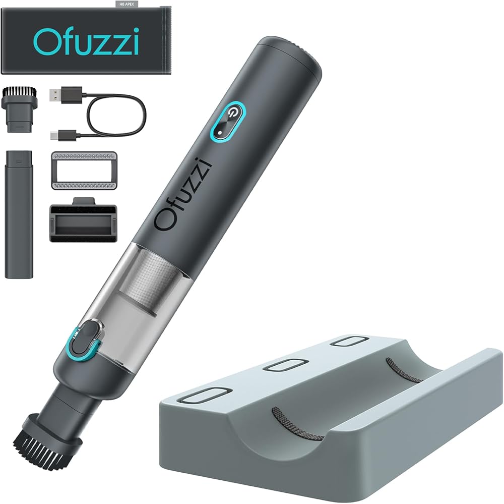 Ofuzzi H8 Apex Cordless Handheld Vacuum and Storage Base