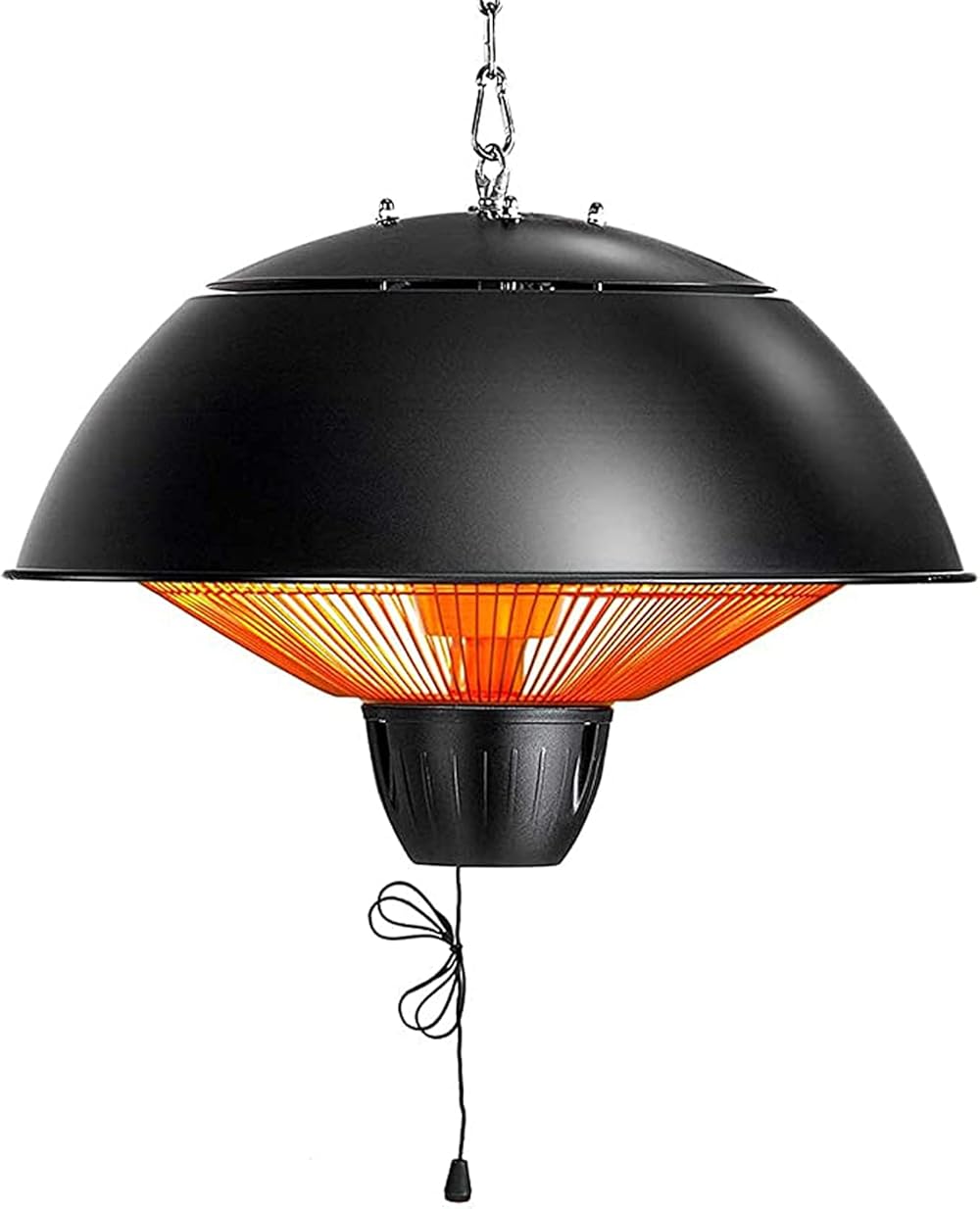 NaoSIn-Ni Electric Patio Heater, Outdoor Ceiling Patio Heater, Balcony Heater, Halogen Heating Pipes, 3 Gears Adjustment