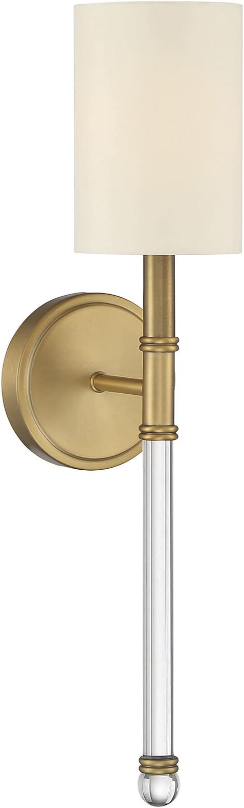 Savoy House 9-101-1-322 Fremont 1-Light Wall Sconce in Warm Brass (5