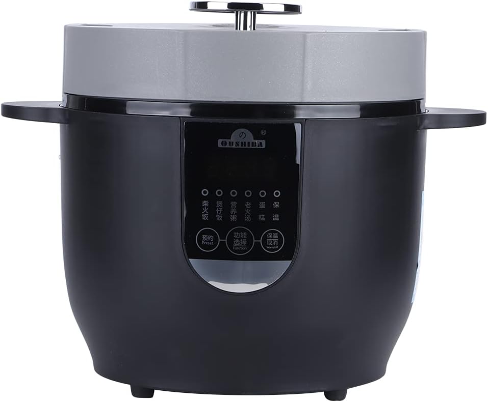 Rice Cooker, 2L Portable Electric Mini Rice Cooker Smart Home Car Rice Cooker AU 220V Cigarette Lighter 12V, Rice Cooker