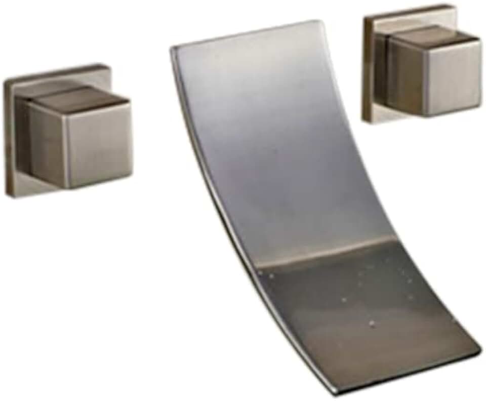 Brushed Retro Bathroom Waterfall Bathtub Faucet