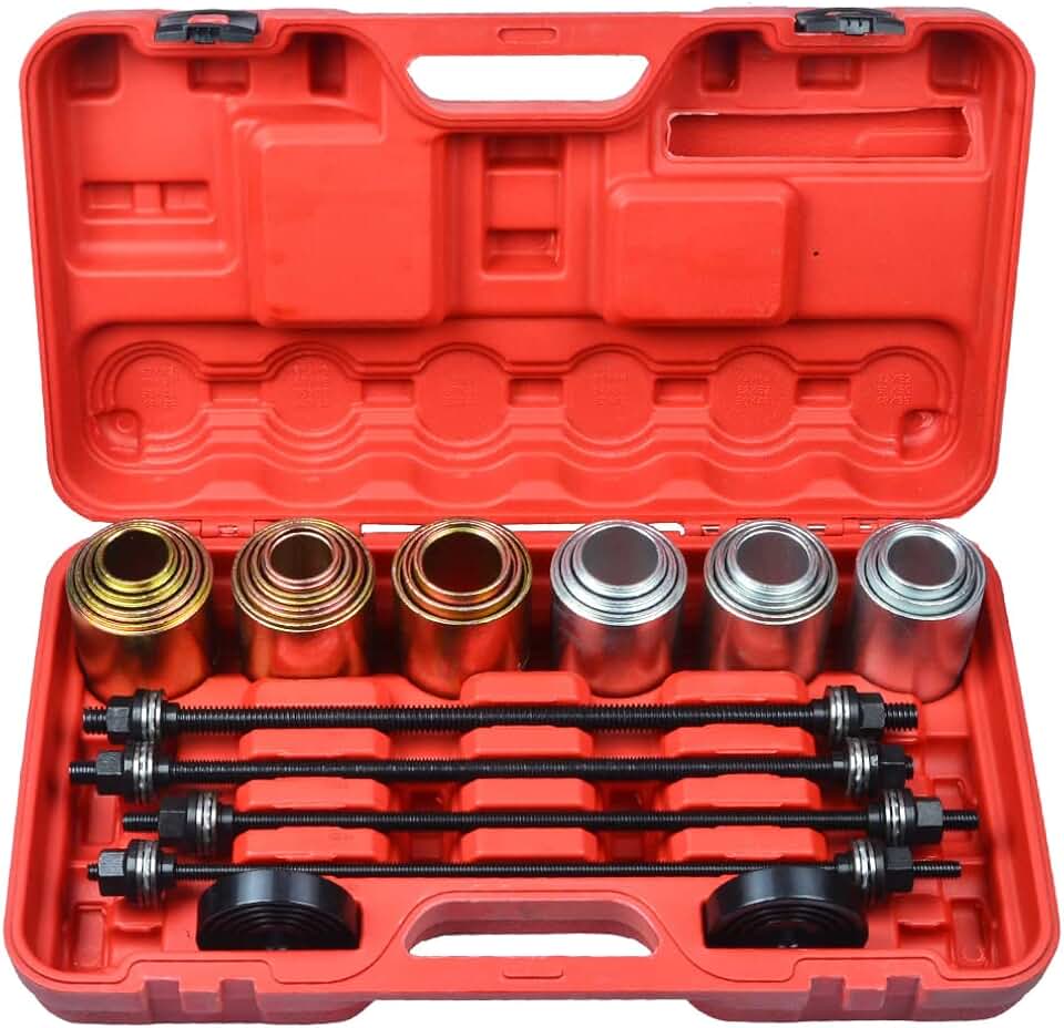 26Pcs Universal Press and Pull Sleeve Bush Removal and Installation Tool Kit