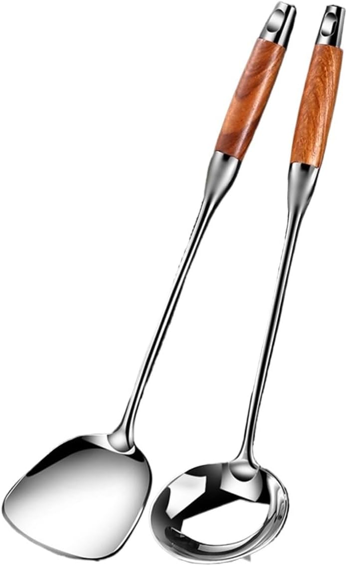 DFHBFG Kitchen Utensil Set Cooking Baking Kitchen Tools Shovel Spoon, 2 pieces