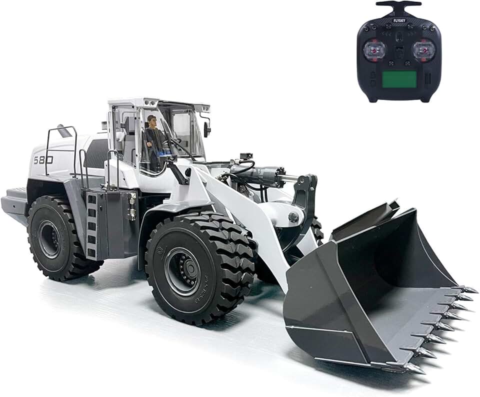 Toucan RC Hobby XDRC 580 1/14 Hydraulic RC Loader Metal Remote Control Car Model High Low Speed
