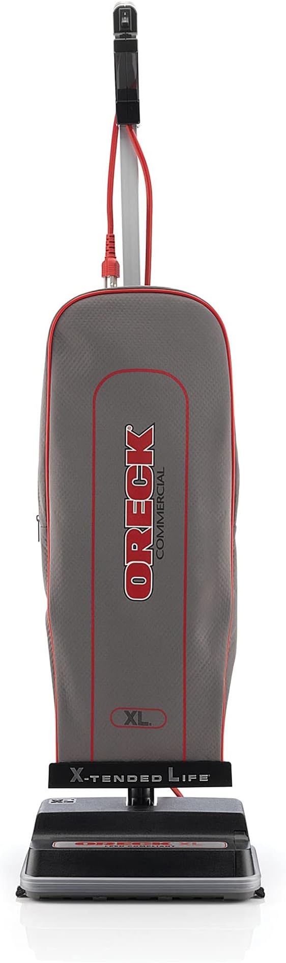 Oreck Commercial U2000RB2L-1 LEED-Compliant Upright Vacuum,Gray/Black, 9.25